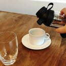 JuNikis  Tea to go Isoflasche aus Glas - handmade - mit Trinkffnung Rot