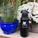 INSULATED STAINLESS STEEL FLASK // 32OZ // BLACK DEVIL